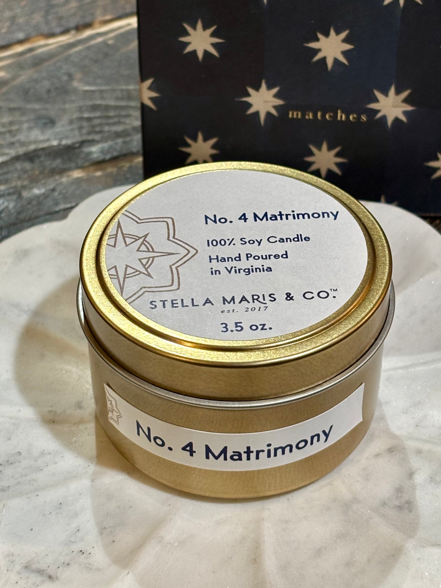 Stella Maris & Co. Travel Candles