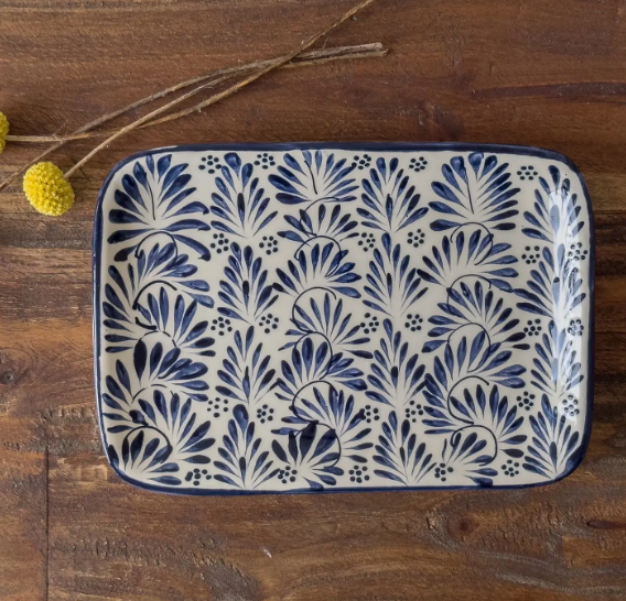 Handmade Small Blue Platter