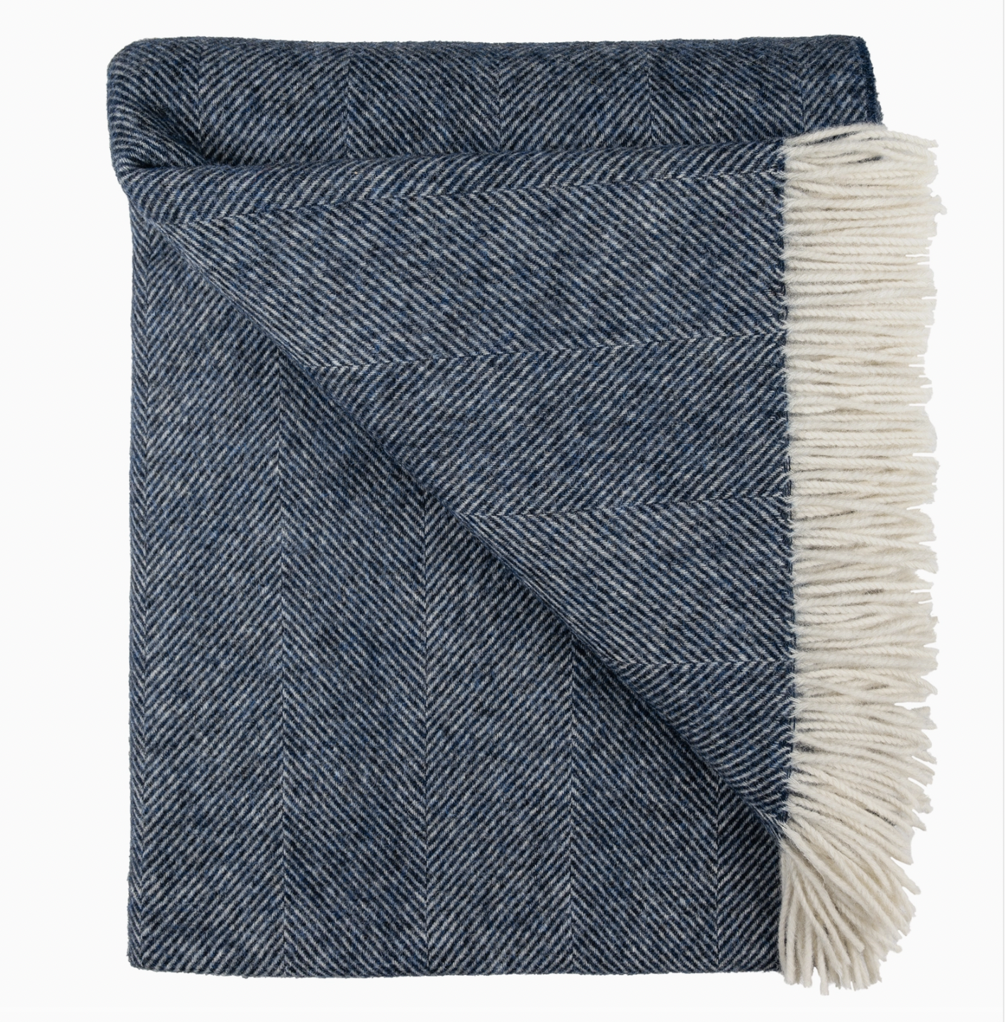 Wool Herringbone Throw