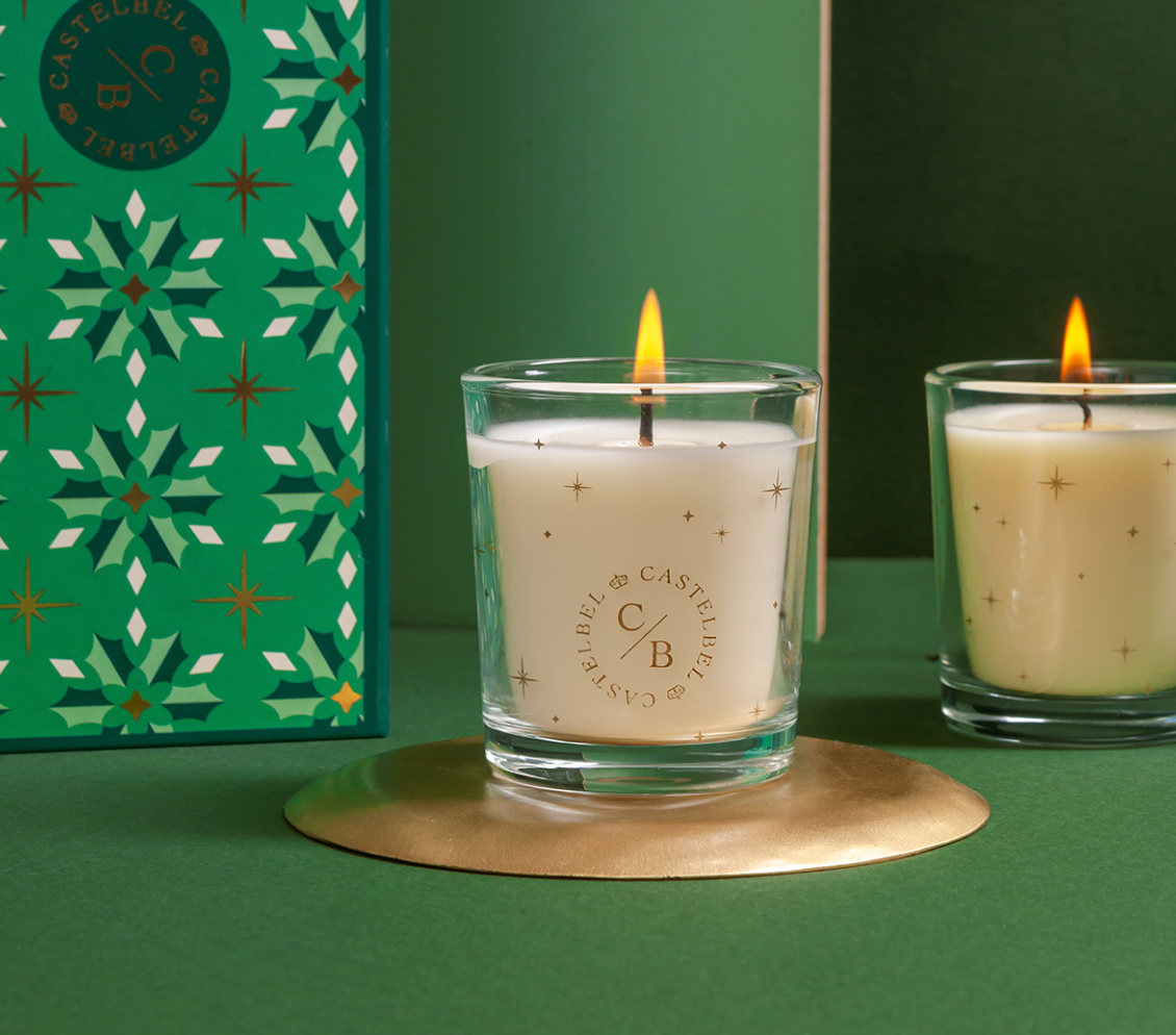 Christmas Votive Candle Set